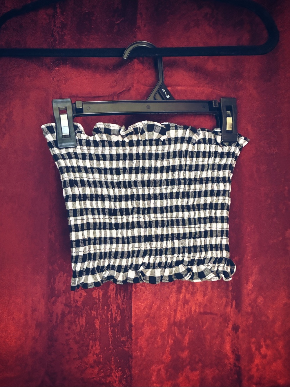 Black & White Tube Top